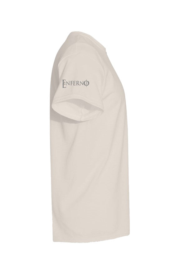 Enferno Diet Face Pocket Tee in Ivory.