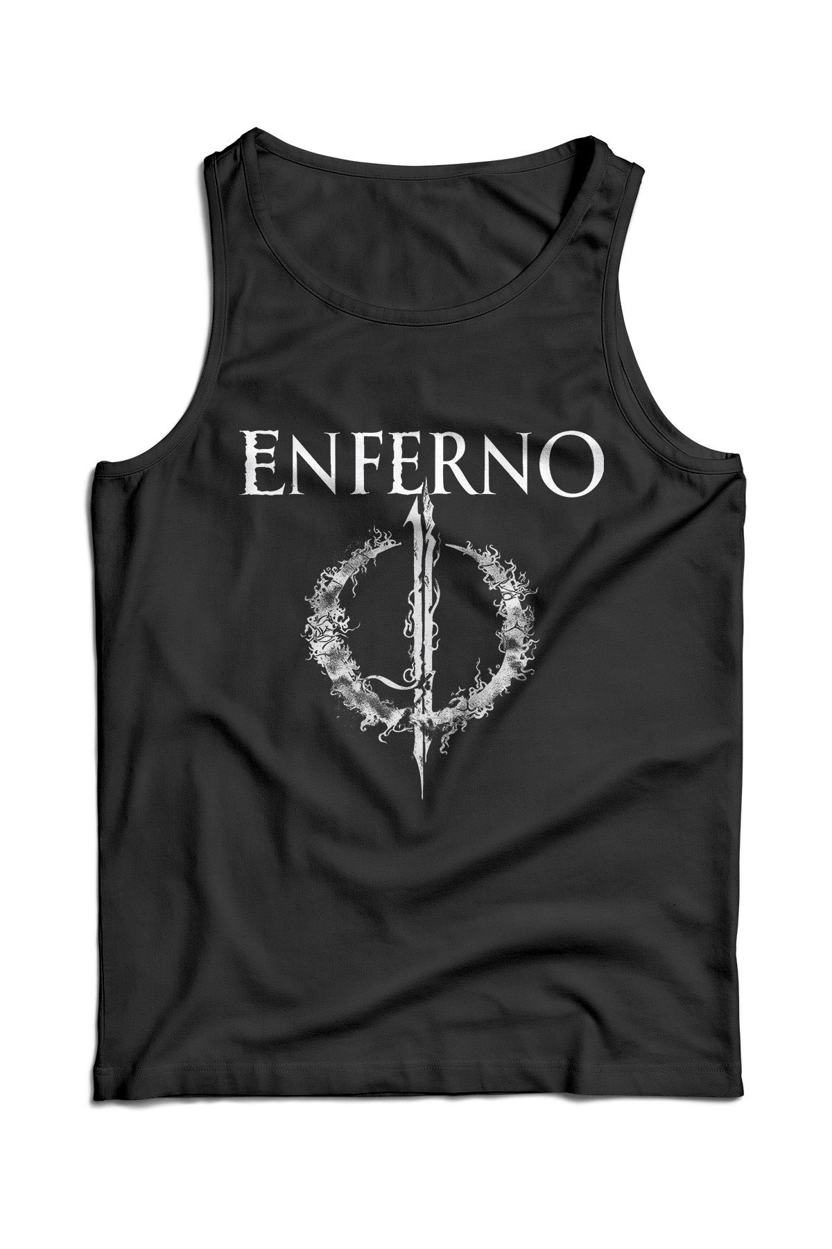 Enferno Classic Logo Tank in Black.